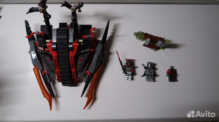 Lego ninjago 70624 алый захватчик