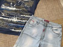 Шорты джинс.,футболки женские 44, 46, 48 размер