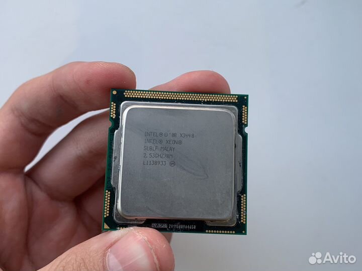 Процессор intel xeon x3440