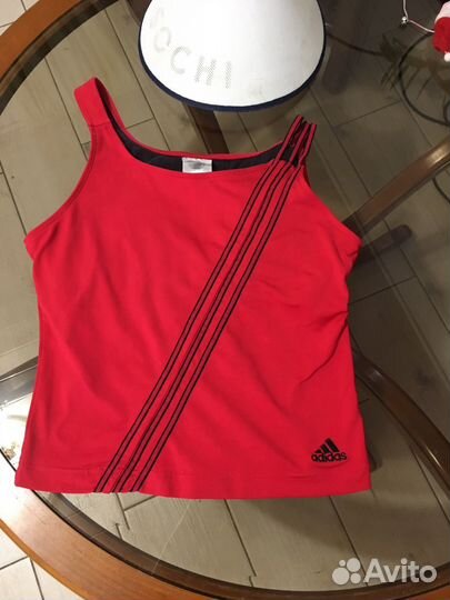 Спортивная майка топ adidas