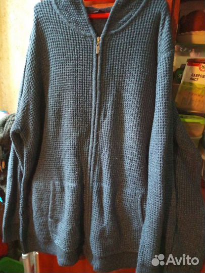 Кофта вязаная женская р 62