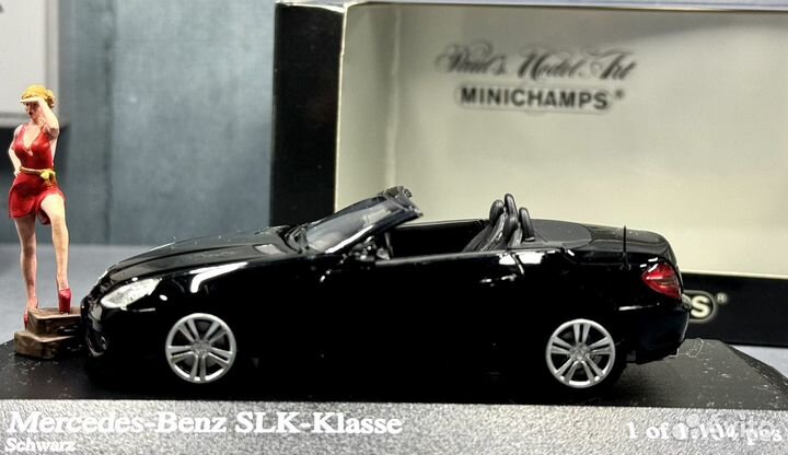 Модель Mercedes-Benz SLK 2008 Minichamps 1:43