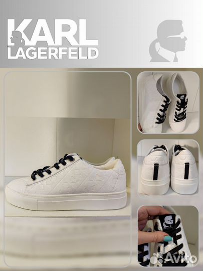 Новые оригинальные кеды Karl Lagerfield