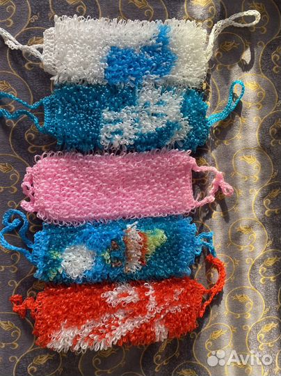 Мочалки ручной работы