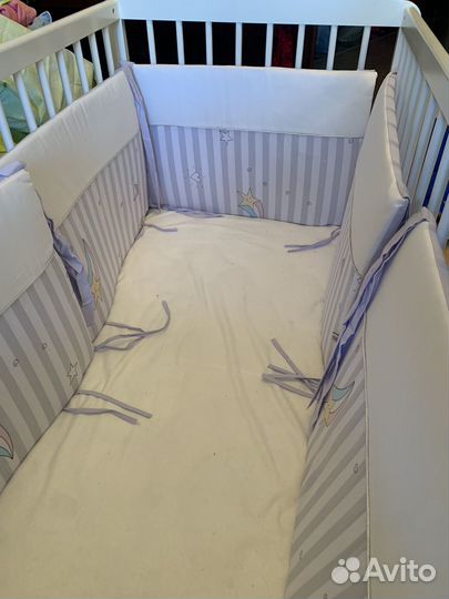 Бортики на кроватку