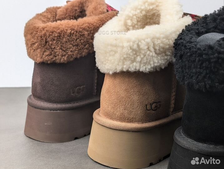 Угги натуральные ugg funcarra Cabin Cuff