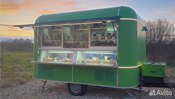Фудтрак, торговый прицеп, автолавка