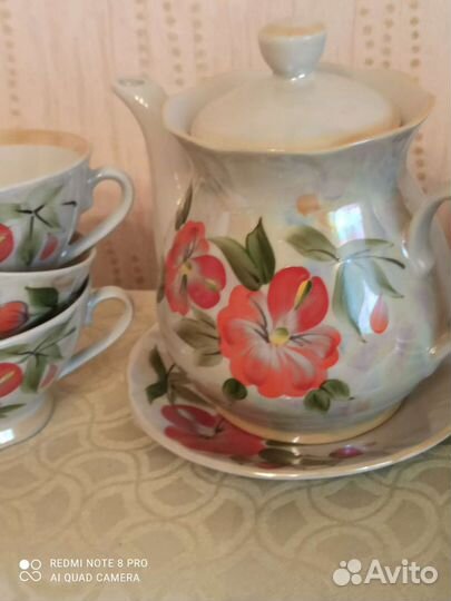 Сервиз чайный новый