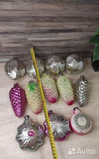 Елочные игрушки СССР