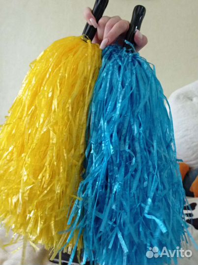 Помпоны для черлидинга 2 шт