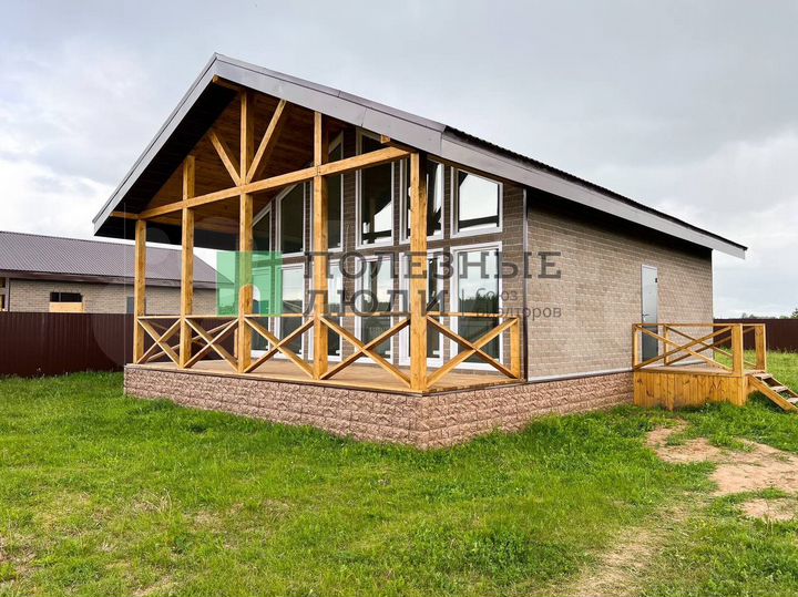 Дом 102 м² на участке 10 сот.