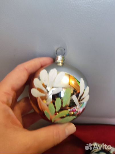 Новогодние игрушки стекло СССР