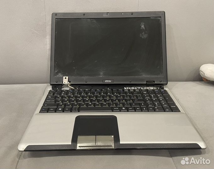 Ноутбук msi cx500 на запчасти