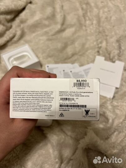 Кейс от Airpods pro 2 Б/У оригинал