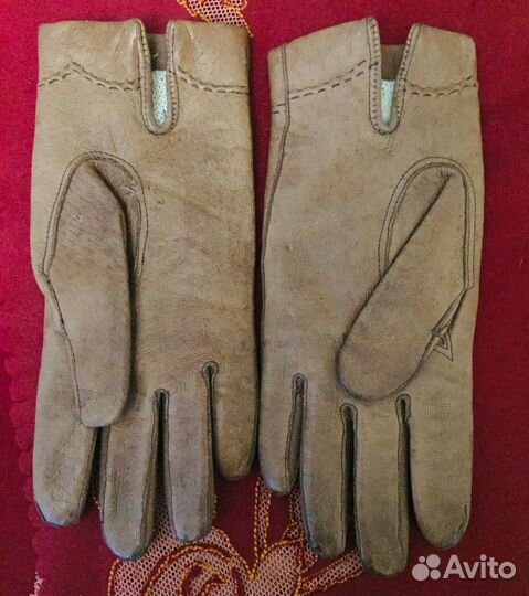 Перчатки кожаные СССР