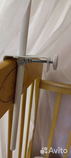 Балдахин в кроватку с держателем