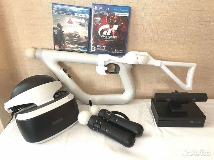 PS VR v.2 + PS Camera v.2 + PS Move v.2 + Aim