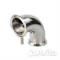 Отвод 90 кламп 1,5