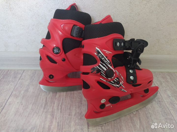 Коньки детские раздвижные, 27-30 р