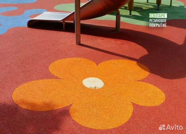Бесшовное резиновое покрытие