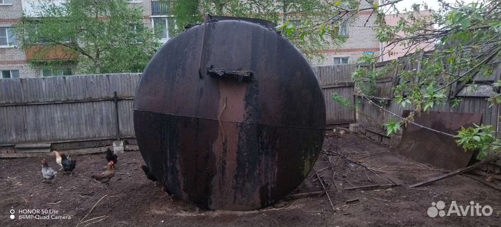 Емкость металлическая 22,5 куба