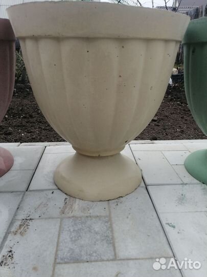 Вазоны для цветов бетонные