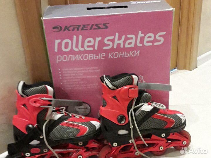 Коньки роликовые