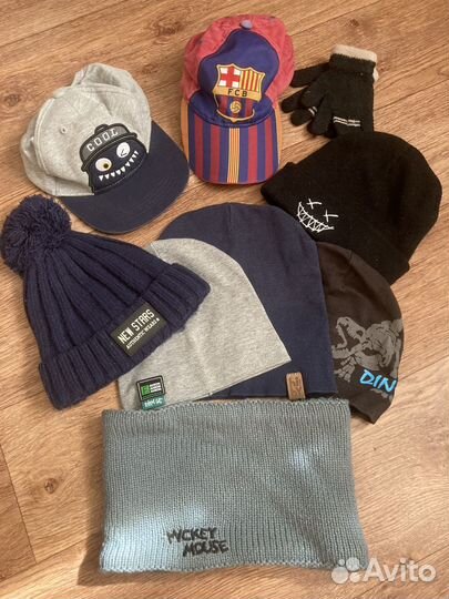Шапки для мальчика 3-4 года