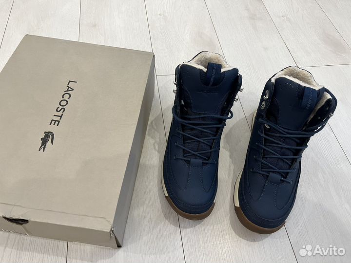 Ботинки зимние мужские Lacoste