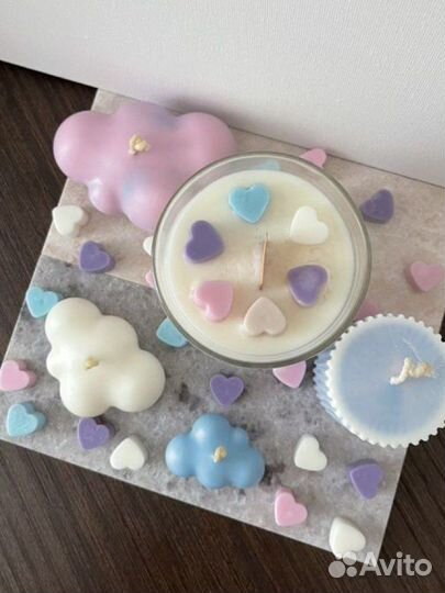 Свечи из соевого воска Карамель, Кокос и шоколад