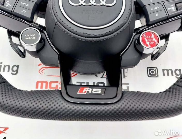 Руль Audi RS с подушкой Ауди A5 F5 RS5 А5 2016+