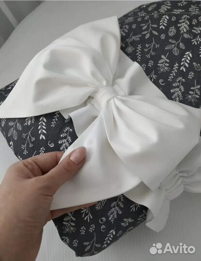 Бант для конверта на выписку