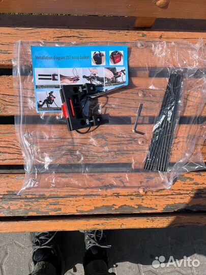 Велосипедная сумка-корзина на руль