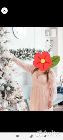 Платье для девочки в горох