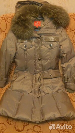 Плащ-пуховик