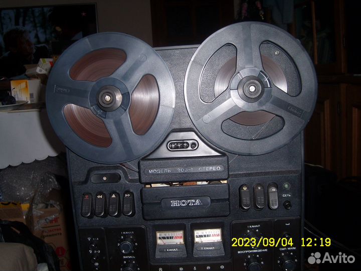 Магнитофон катушечный Нота 203