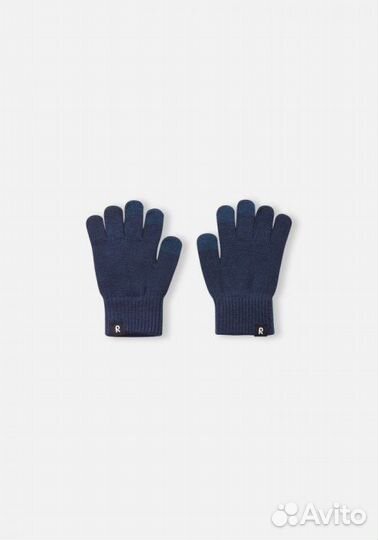 Перчатки шерстяные Reima Rimo синие 10-12 л