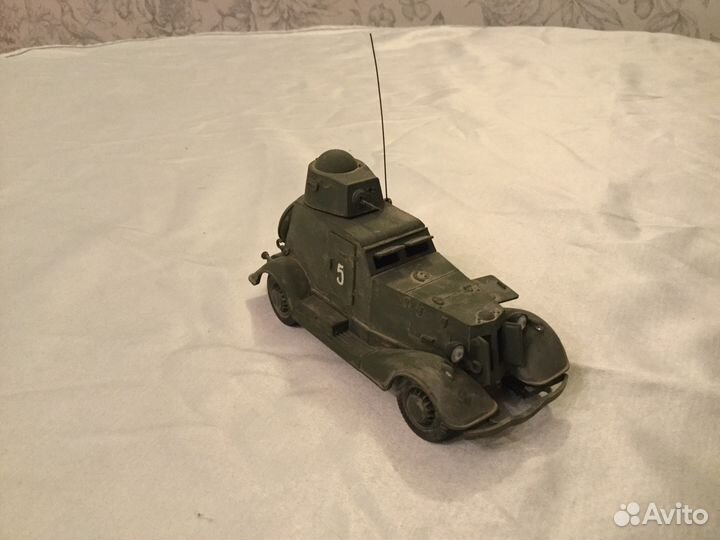 Модель бронеавтомобиля Ба-20 в масштабе 1/35