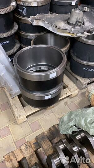 Барабан тормозной перед/зад 10 шпилек ширина 205мм