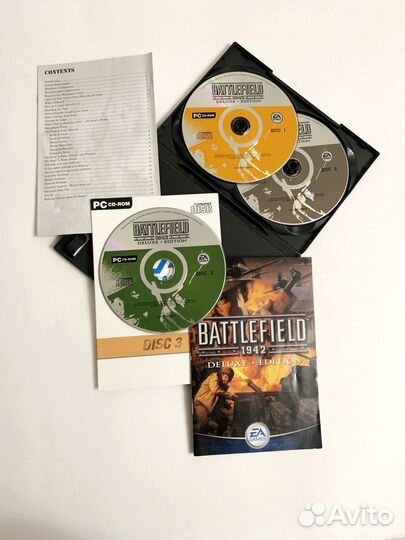 Battlefield 1942 Deluxe +доп лицензия Анг DVD-бокс