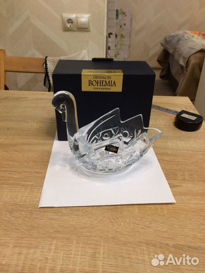 Конфетница - Лебедь 18 см