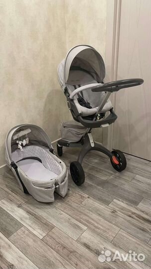 Коляска Stokke Xplory v5. люлька + Прогулка