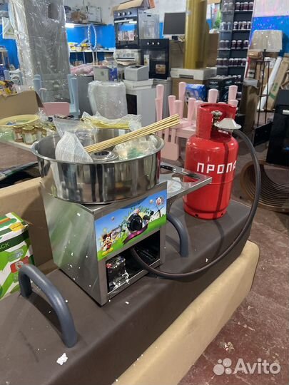 Аппарат для сладкой ваты газовый