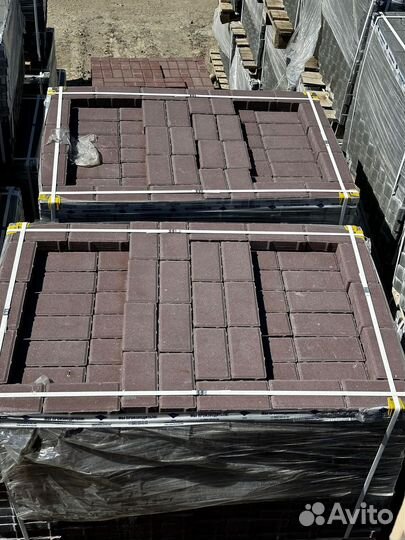 Тротуарная плитка кирпичик