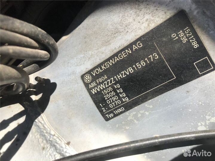 Разбор на запчасти Volkswagen Golf 3 1991-1997