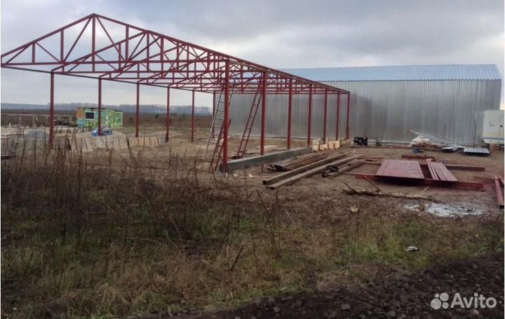 Ангар Быстровозводимые Здания G8P175
