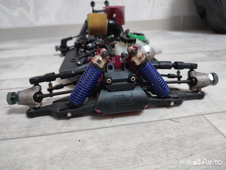 RC Thunder Tiger EB-4 S2 шасси багги 1/8