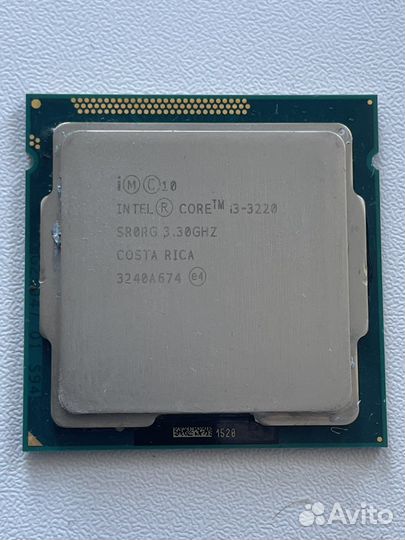 Процессор 1155 i3 3220