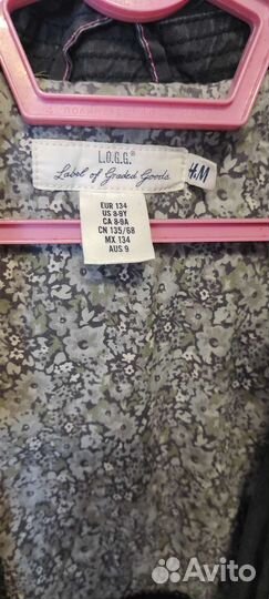 Куртка парка для девочки 128