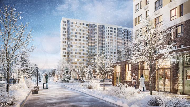 2-к. квартира, 52,7 м², 15/17 эт.